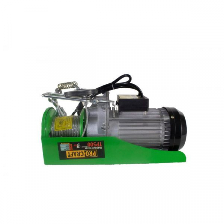Troliu electric palan Procraft TP500, 1020W, cu kit montare Greutate 500kg [3]