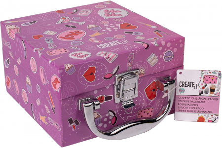 Trusa de machiaj pentru fetite in cutie de depozitare Create It! [2]