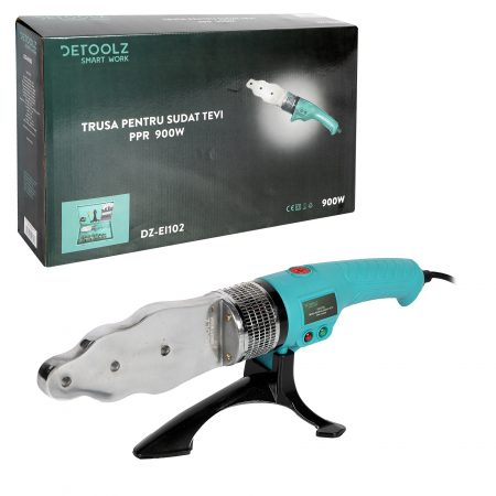 Trusa pentru sudat tevi PPR Detoolz 900W [5]