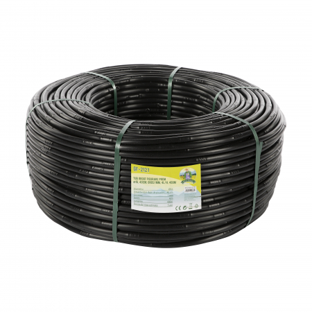 Pompe, motopompe, sisteme de irigat si stropit - Tub irigat picurare PREM Ø16, 40cm, gros1mm, 4l/h, 400m