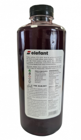 Ulei 1L, rosu amestec. motoare 2T 30ml/l, Elefant [1]