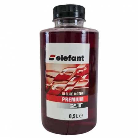 Consumabile drujbe, fierastraie electrice - Ulei amestec 2T ELEFANT 0.5L rosu