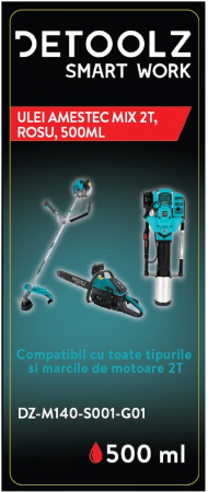 Ulei amestec MIX 2T ROSU 500ml [0]
