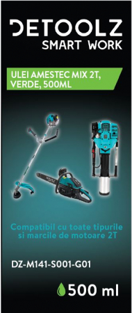 Drujbe - Lichidare Ulei amestec MIX 2T VERDE 500 ml