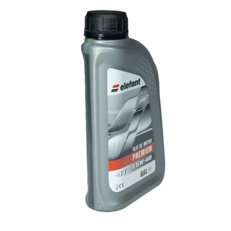 ULEI PREMIUM 4T, 15W40 GRI, 0.6L, ELEFANT [1]