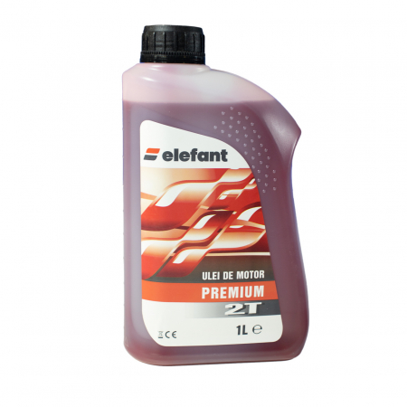 Consumabile, piese si accesorii - ULEI PREMIUM AMESTEC 2T ,ROSU , 1L Elefant