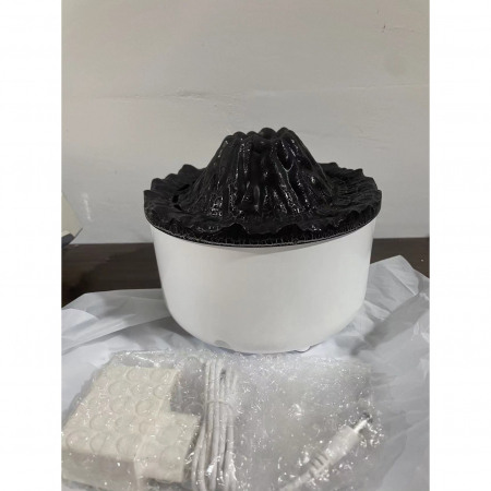 Umidificator de tip vulcan, Flippy, cu aromaterapie, cu telecomanda, 560 ml, model V21B, alb [8]