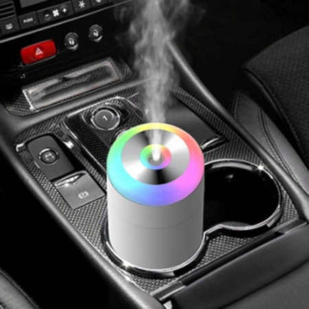 Umidificator, H2O, cu difuzor de aroma, Culori random [13]