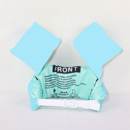 Vesta de salvare pentru copii cu aripioare de inot, Flippy, Albastru, Model monstru [2]