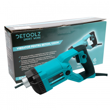 Bricolaj - Vibrator pentru beton Detoolz 1200W