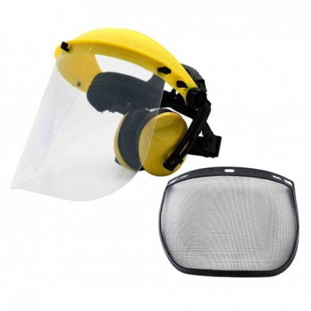 Echipamente de protectie - Viziera de protectie cu antifoane externe