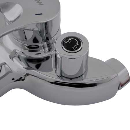 WAVE Z 09 – Baterie cada monocomanda din zinc cu para de dus FLOW [1]