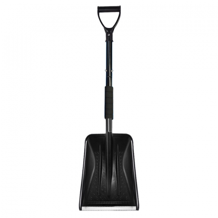 Lopata de Zapada, Flippy, Multifunctionala, Demontabila, cu Maner Antiderapant, Aluminiu, Plastic, Solutia pentru Iarna, pentru Deszapezire, 80x11x25.7 cm, Neagra [3]