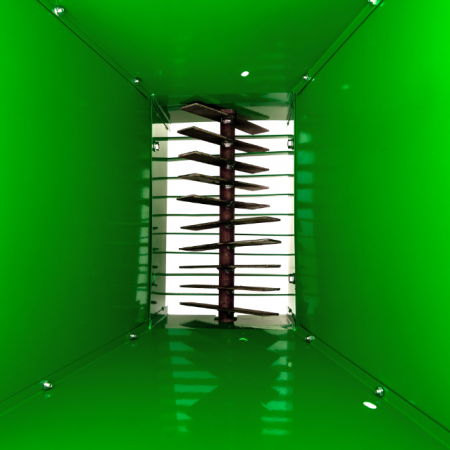 Zdrobitor de fructe electric, putere 3000 W, verde, capacitate de productie 800 kg/h, CTC [1]