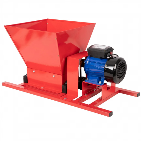 Zdrobitor de struguri electric, putere 2200 W, capacitate de productie 600 kg/h [0]