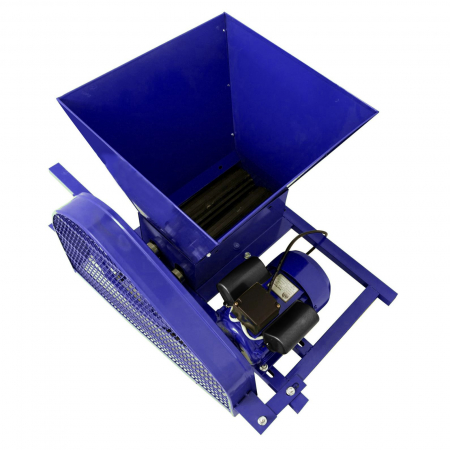 Zdrobitor de struguri electric, putere 3000 W, albastru, capacitate de productie 800 kg/h, CTC [2]