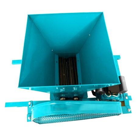 Lichidare de stoc Zdrobitor de struguri electric, putere 750 W, verde, capacitate de productie 500 kg/h [2]