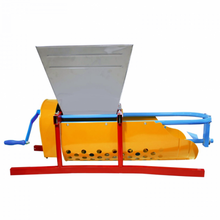 Zdrobitor desciorchinator manual de struguri Micul Fermier, cuva 20 litri, 300 kg/h + Foarfeca vie YETI [1]