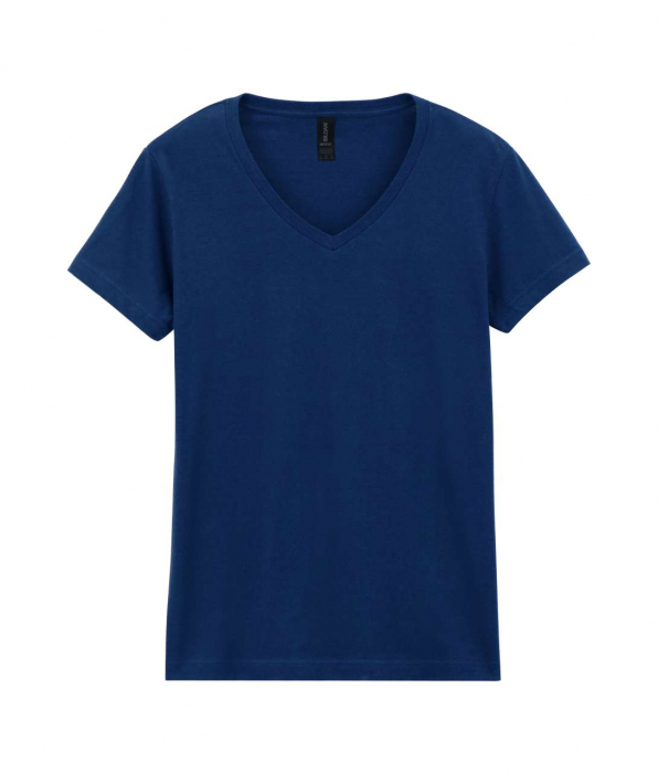 TRICOU DAMA GILDAN SOTSTYLE V-NECK [8]