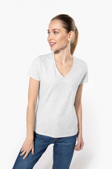 TRICOU DAMA KARIBAN V-NECK [2]