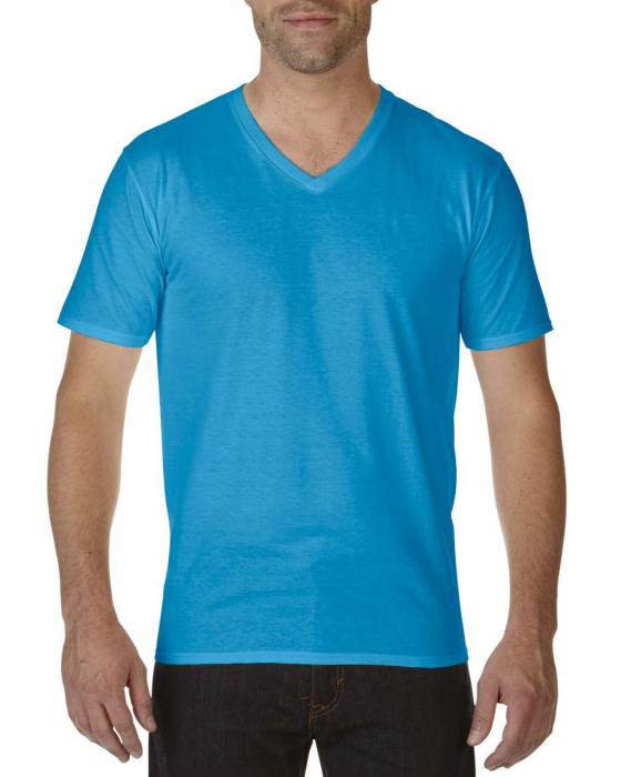 TRICOU GILDAN V-NECK PREMIUM COTTON [9]