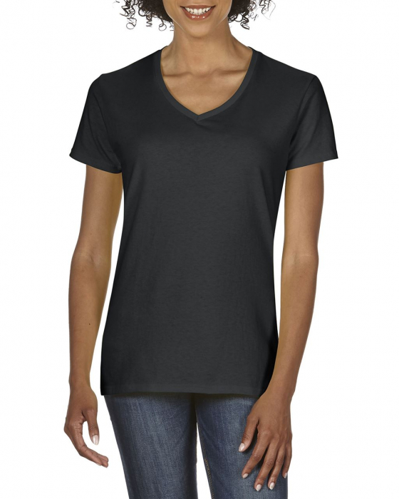 TRICOU GILDAN PREMIUM COTTON V-NECK [4]