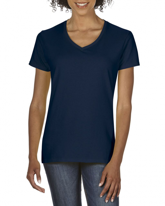 TRICOU GILDAN PREMIUM COTTON V-NECK [5]