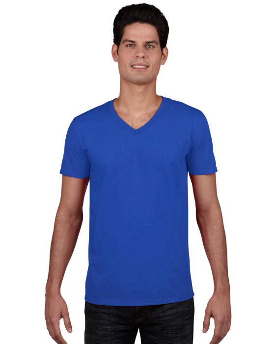 TRICOU GILDAN  V-NECK SOFTSTYLE [8]