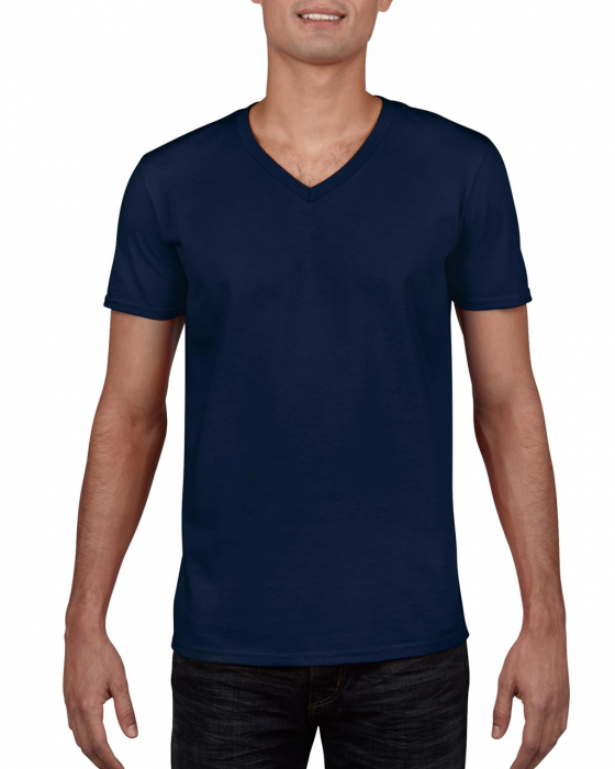 TRICOU GILDAN  V-NECK SOFTSTYLE [6]