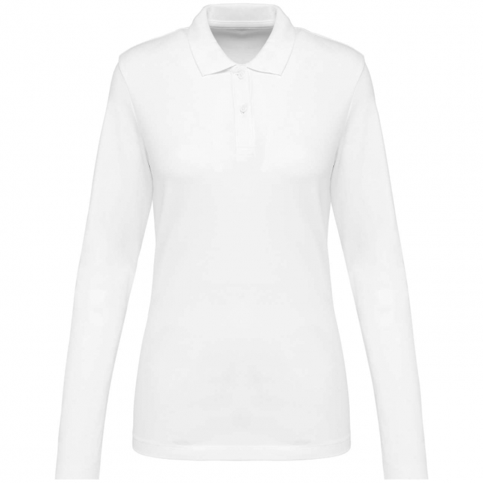 TRICOU POLO CU MANECA LUNGA KARIBAN SUPIMA DAMA [5]