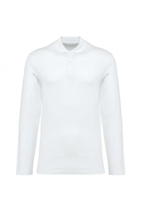 TRICOU POLO CU MANECA LUNGA KARIBAN SUPIMA MEN [5]