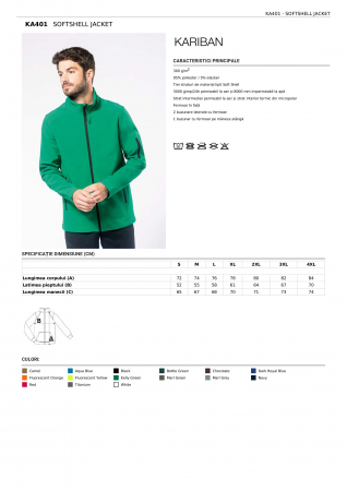 POLARE & SOFTSHELL - JACHETA SOFTSHELL BARBATI