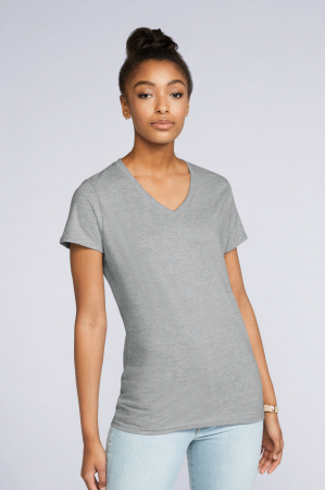 TRICOU GILDAN PREMIUM COTTON V-NECK [1]