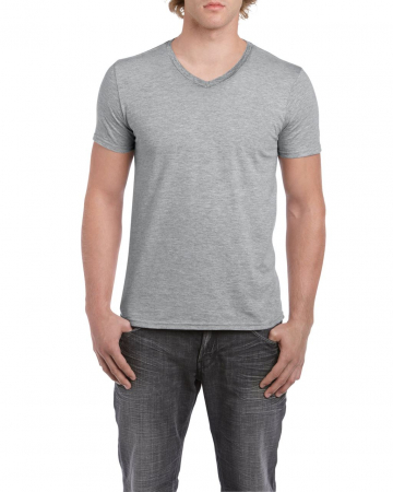 TRICOU GILDAN  V-NECK SOFTSTYLE [8]