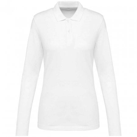 TRICOU POLO CU MANECA LUNGA KARIBAN SUPIMA DAMA [4]