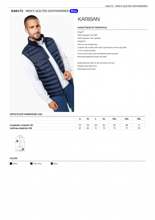 VESTE - VESTA BARBATI MATLASATA KARIBAN