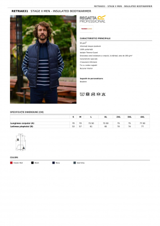 VESTE - VESTA BARBATI REGATA STAGE II