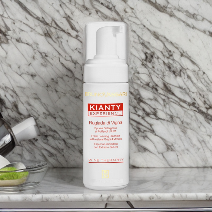 Spuma de curatare cu polifenoli din struguri, Rugiada di Vigna, gama Kianty - 150ml [2]