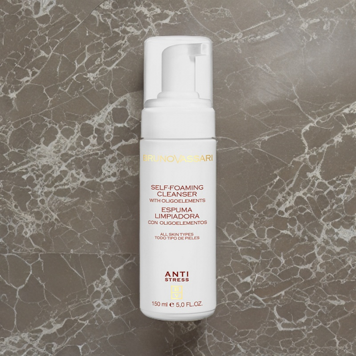 Spuma de curatare, Self Foaming Cleanser, Gama Anti-Stres cu oligoelemente - 150ml [2]