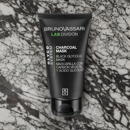 Masca cu carbune activ si acid glicolic, Charcoal Mask, gama Glyco System - 65g [2]