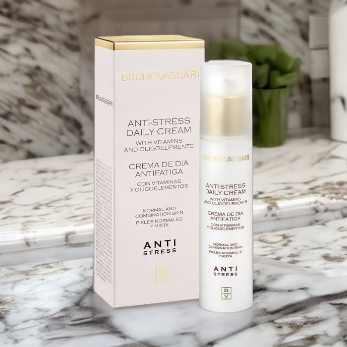 Crema de Zi Anti-Oboseala Pentru Ten Normal si Mixt 50ml - Anti-Stress Daily Cream Bruno Vassari [3]