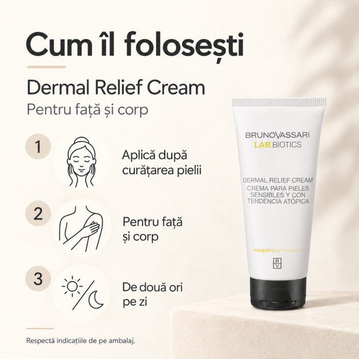 Cremă Facială și Corporală 100 ml - Dermal Relief Cream - imagine produs [4]