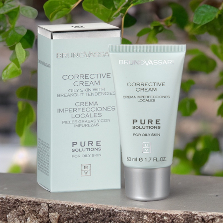 Tratament Localizat Pentru Ten Gras/Uleios cu Imperfectiuni 50ml - Corrective Cream Pure Solution Bruno Vassari [2]