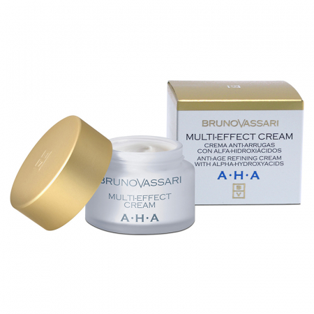 AHA - Crema Anti-Rid cu Acizi Alfa Hidroxi 50ml - Aha Multi Effect Cream Bruno Vassari
