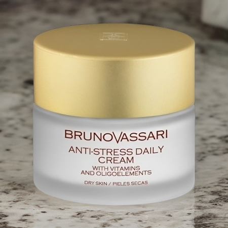 Crema de Zi Anti-Oboseala Pentru Ten Uscat 50ml - Anti Stress Daily Cream Secas Bruno Vassari [3]