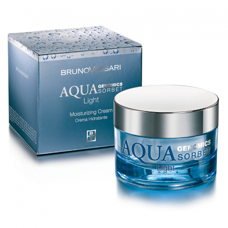 Aqua Genomics - Hidratare - Crema hidratanta pentru ten normal si gras 50ml - Aqua Sorbet Light Bruno Vassari