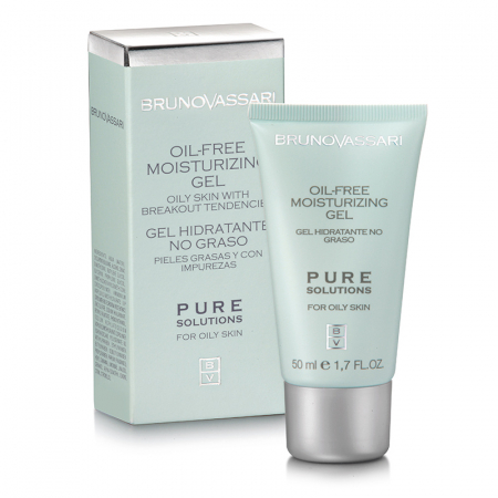 Pure Solutions - Ten Acneic - Crema tratament pentru tenul gras 50ml - Oil Free Moisturizing Gel Pure Solution Bruno Vassari