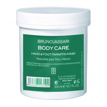 INGRIJIREA CORPULUI - Masca cu Parafina Pentru Maini si Picioare 500ml - Body Care Hand & Foot Paraffin Mask Bruno Vassari
