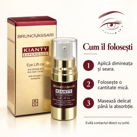 Ser anti-age pentru conturul ochilor Eye Lift Ox, 15 ml - imagine produs [3]