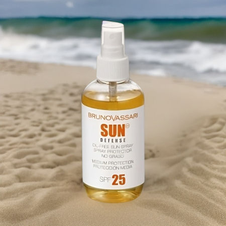 Spray Pentru Protectie Solara SPF25 Fara Ulei 200ml - Oil Free Sun Spray SPF25 Bruno Vassari [2]